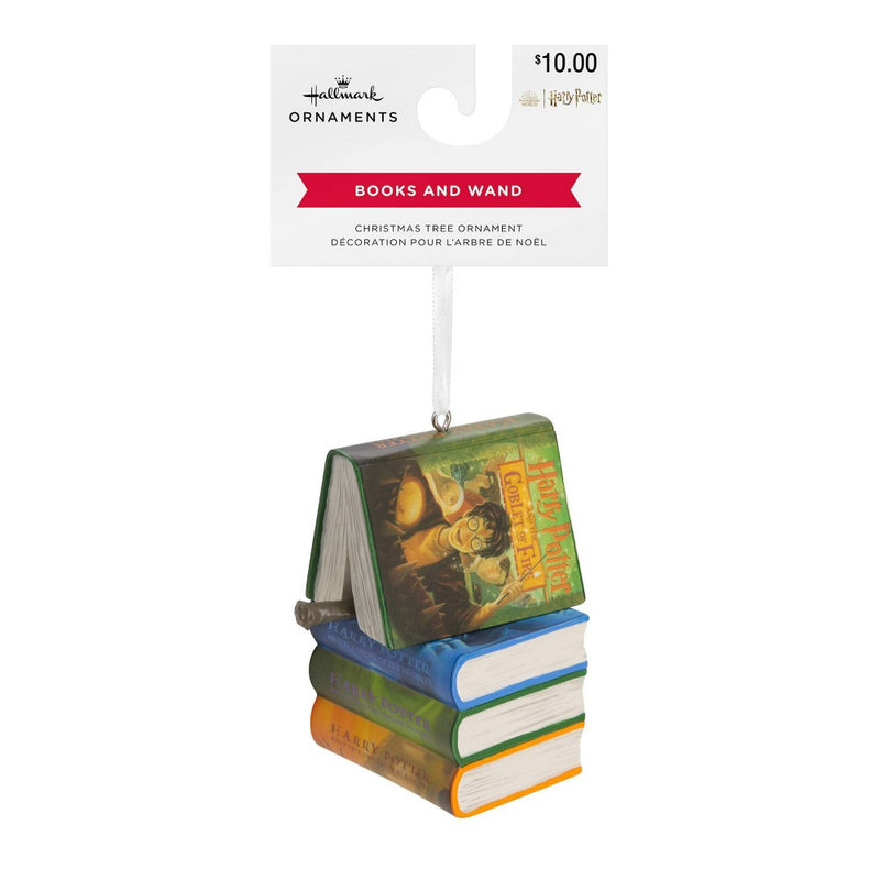 ASSORTED -Hallmark Harry Potter Stacked Books with Wand Christmas Tree Ornament: Collectible, Indoor Decoration