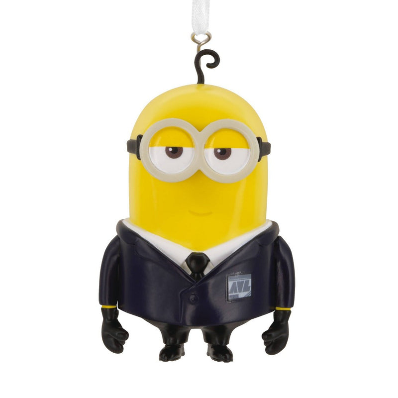 Hallmark Despicable Me 4 AVL Suit Gus Christmas Tree Ornament: Minion Ornament, Indoor Decoration