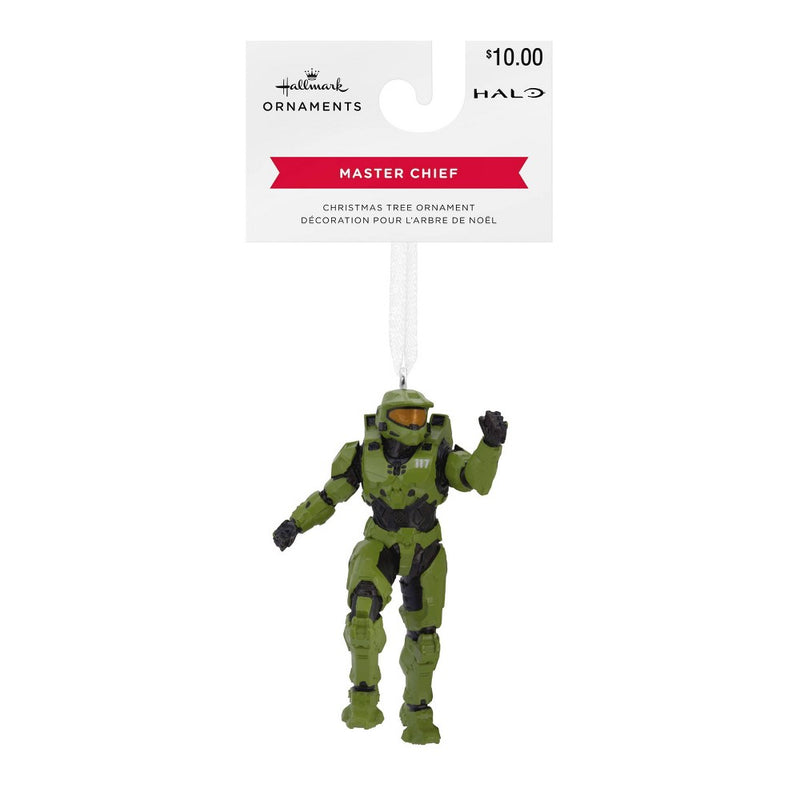 Hallmark Halo Master Chief Christmas Tree Ornament: Video Game Series Collectible, Indoor Decoration