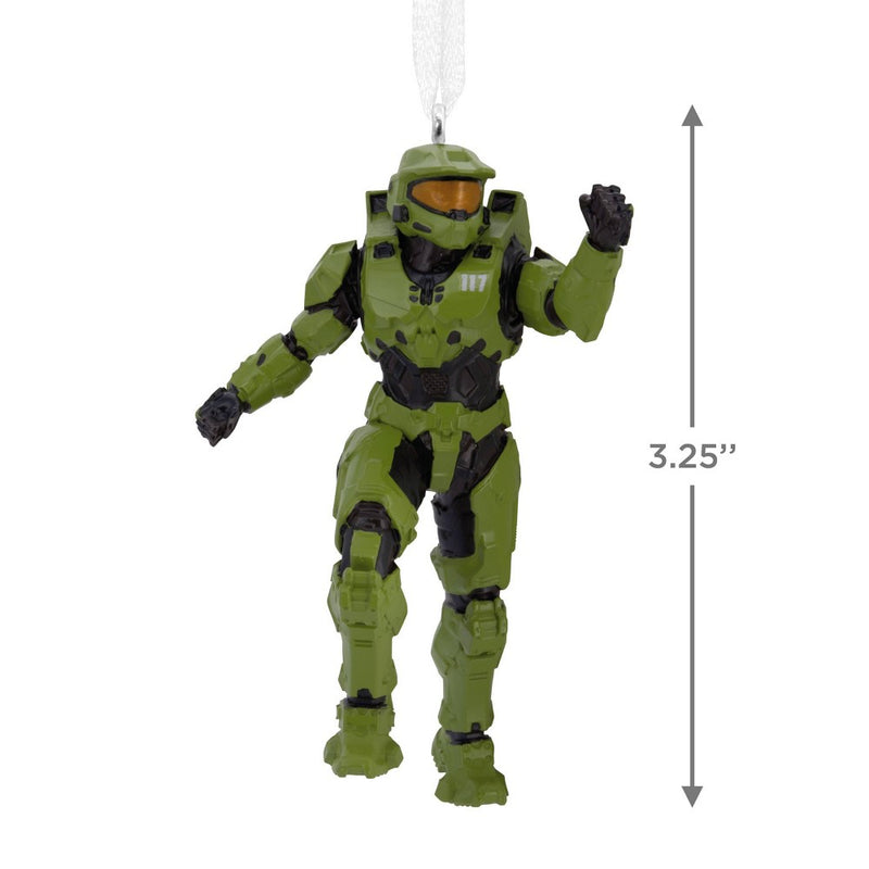 Hallmark Halo Master Chief Christmas Tree Ornament: Video Game Series Collectible, Indoor Decoration