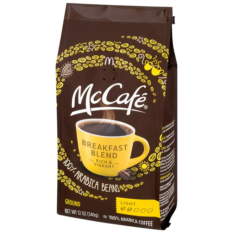 McCafe Breakfast Blend Light Roast Ground Coffee - 12oz