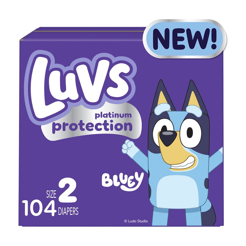 Luvs Pro Level Leak Protection Diapers Big Pack - Size 2 - 108ct