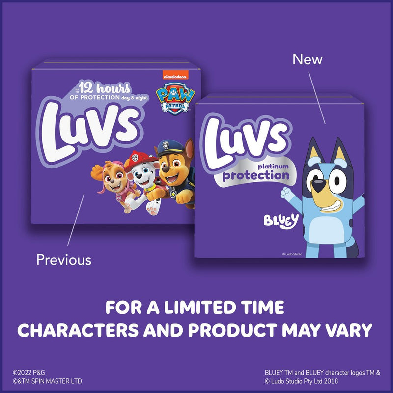 Luvs Pro Level Leak Protection Diapers Big Pack - Size 2 - 108ct