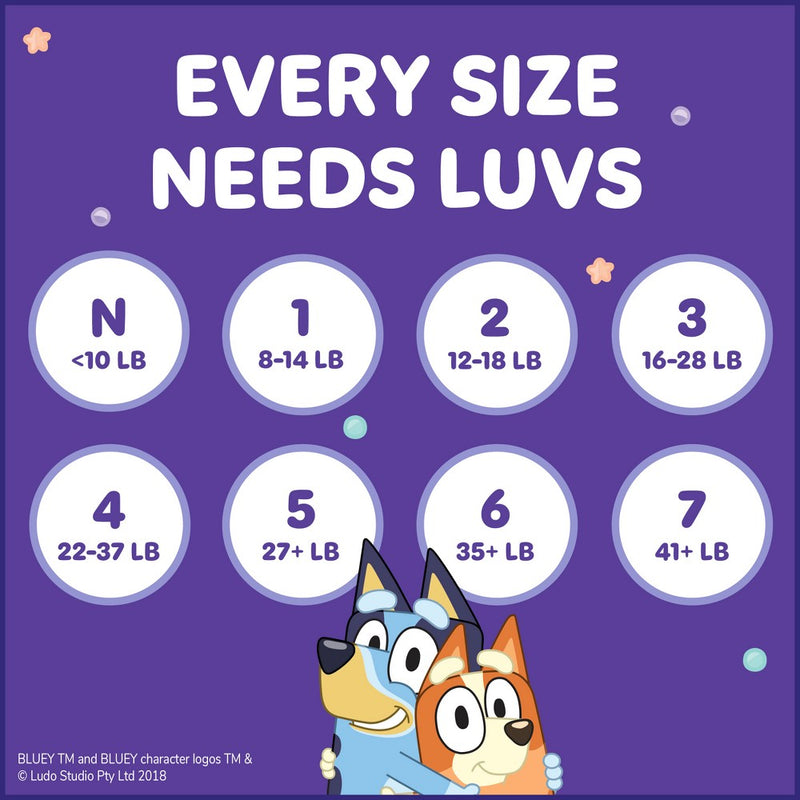 Luvs Pro Level Leak Protection Diapers Big Pack - Size 2 - 108ct