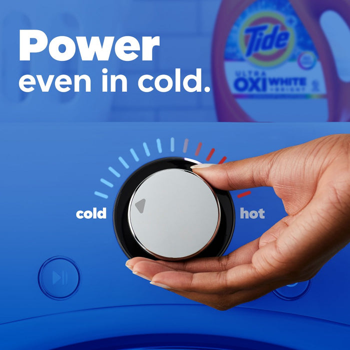 Tide Ultra Oxi Whitening HE Compatible Laundry Detergent Soap - 84 fl oz