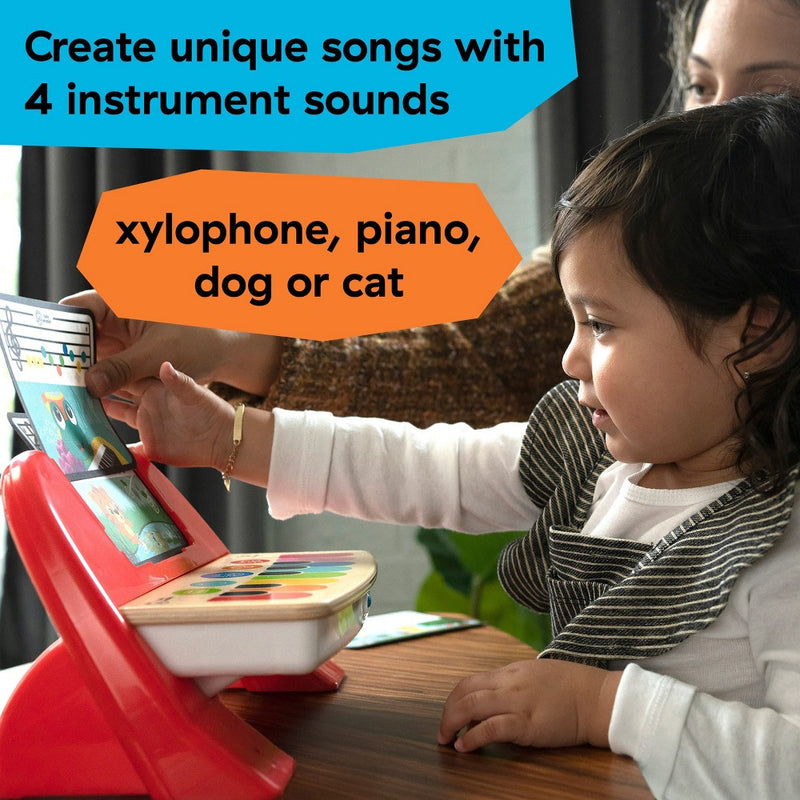 Baby Einstein Cal's First Melodies Magic Touch Piano Wooden Musical Baby Toy