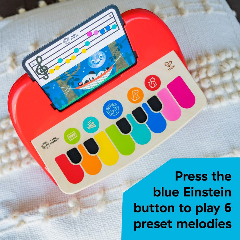 Baby Einstein Cal's First Melodies Magic Touch Piano Wooden Musical Baby Toy