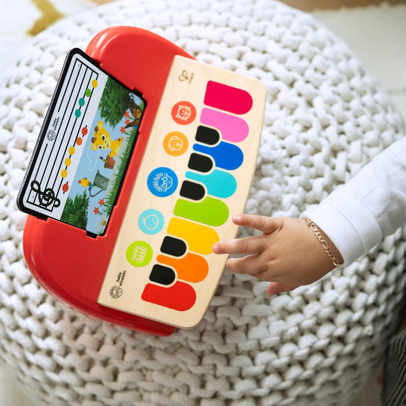 Baby Einstein Cal's First Melodies Magic Touch Piano Wooden Musical Baby Toy