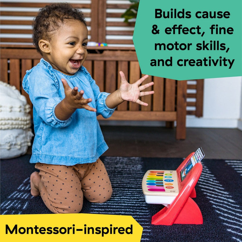 Baby Einstein Cal's First Melodies Magic Touch Piano Wooden Musical Baby Toy