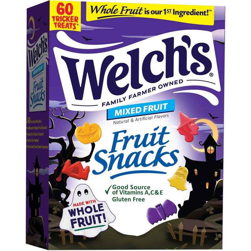 Welch's Halloween Mixed Fruit Fruit Snacks - 30oz/60ct