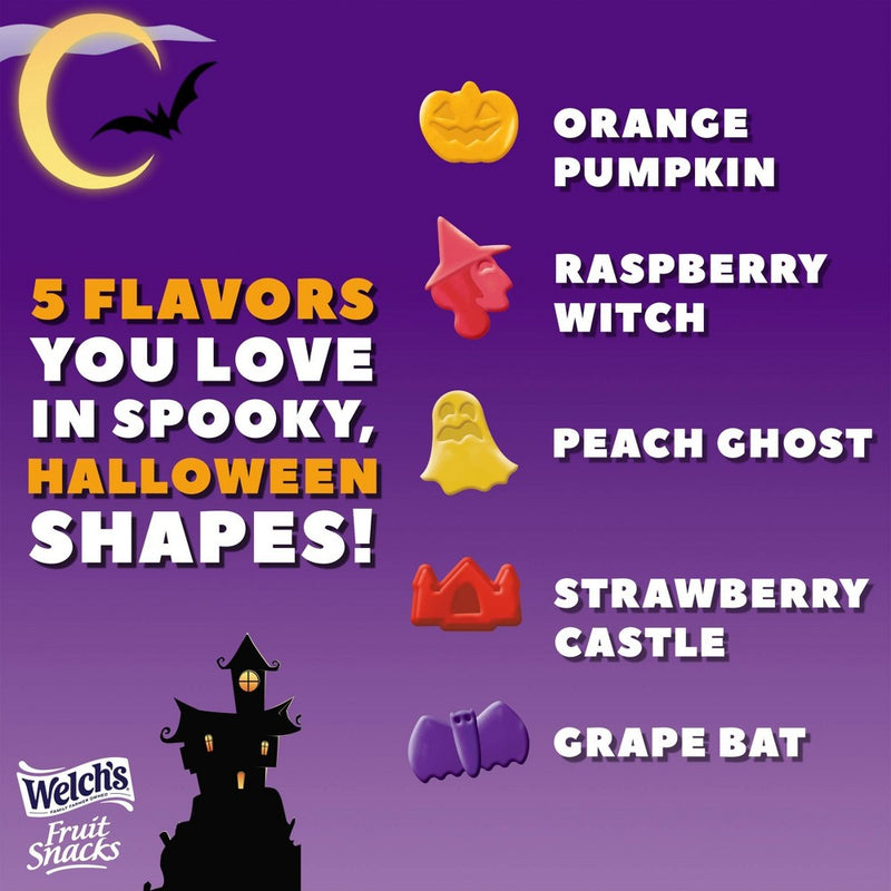 Welch's Halloween Mixed Fruit Fruit Snacks - 30oz/60ct