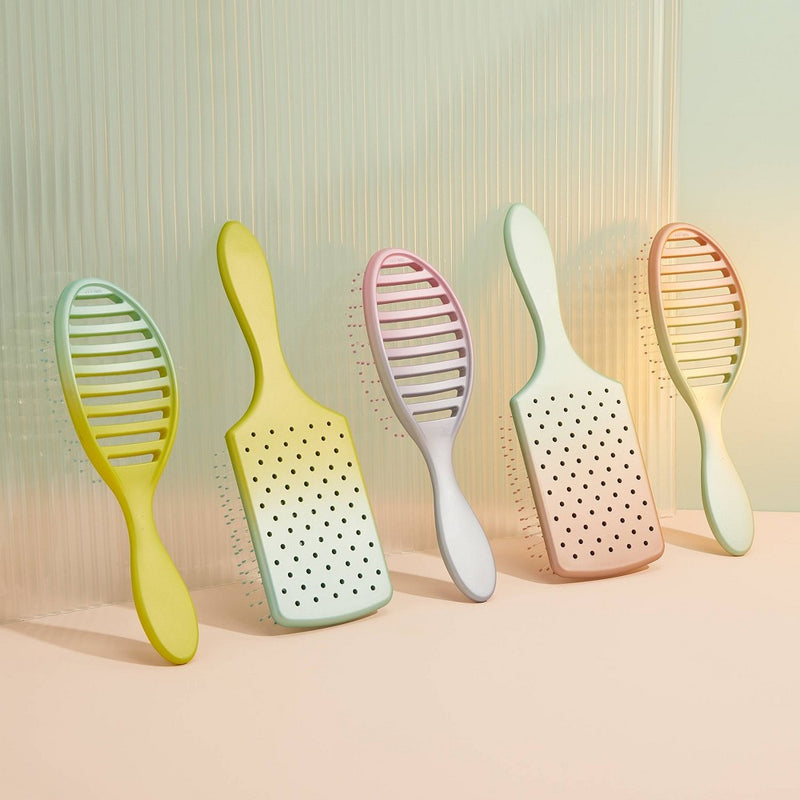 Wet Brush Feel Good Ombre Paddle Detangling Hair Brush - Pink/Purple
