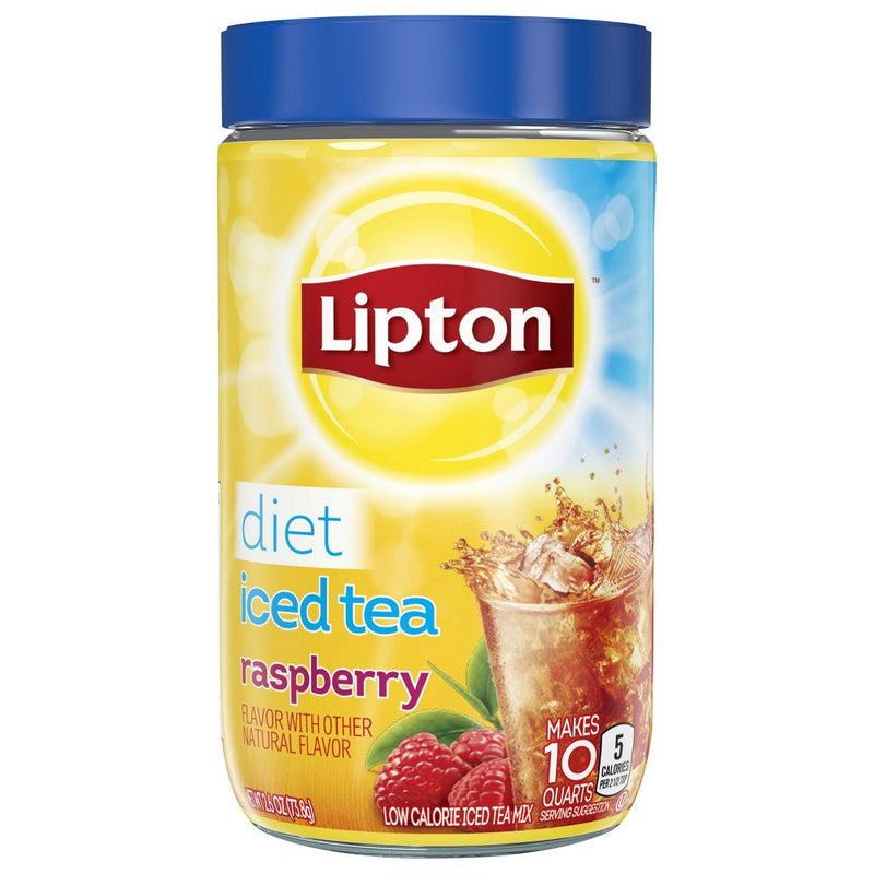 Lipton Diet Raspberry Powdered Iced Tea Mix - 10 qt