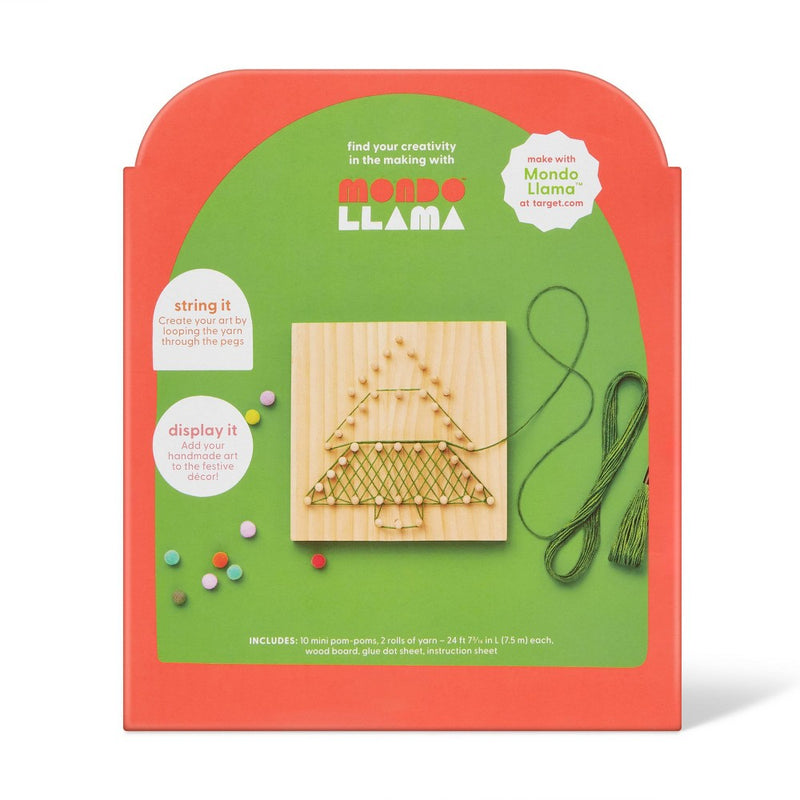 Christmas Craft String Art Kit- Mondo Llama