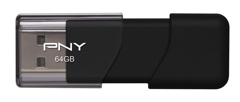 PNY Attaché 64GB USB 2.0 Flash Drive - P-FD64GATT03-GE