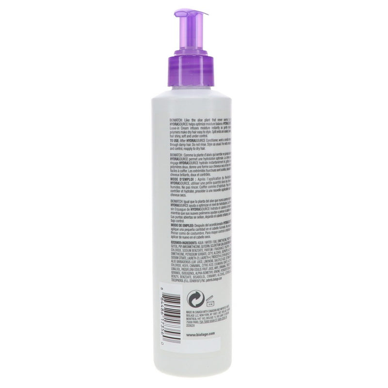 Matrix Biolage Hydrasource Leave In Creme 8.5 oz