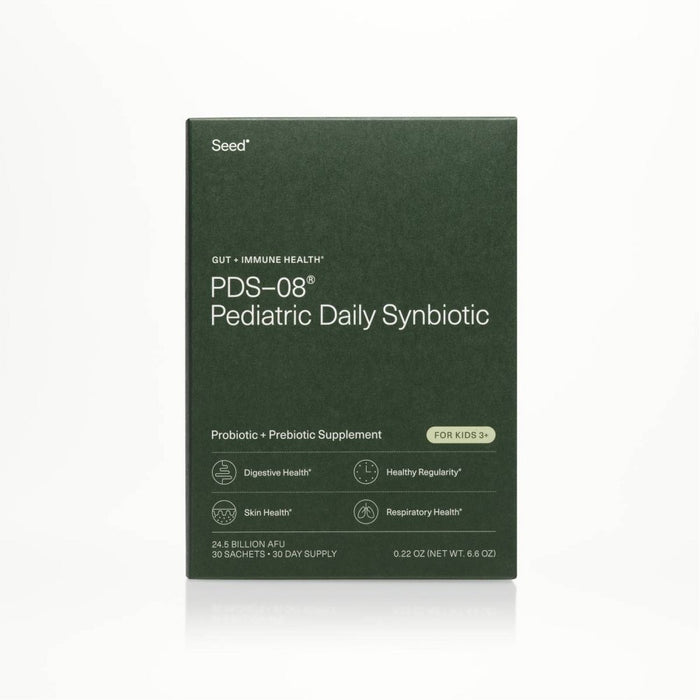 Seed Pediatric Daily Synbiotic Probiotic Powder - Stick Packs - 30ct
