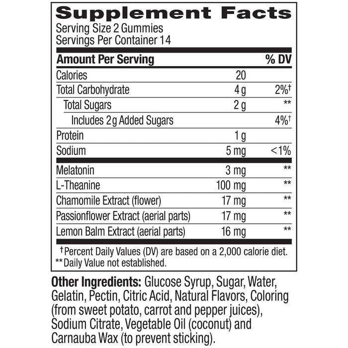 OLLY Sleep Vitamin Gummies - Spiced Apple Cider - 28ct