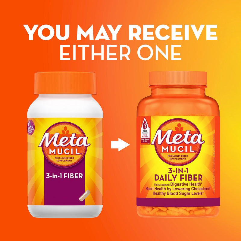 Metamucil Psyllium Fiber Supplement - Capsule - 160ct