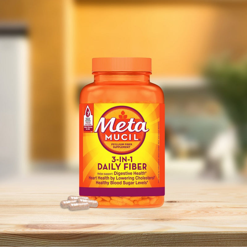 Metamucil Psyllium Fiber Supplement - Capsule - 160ct