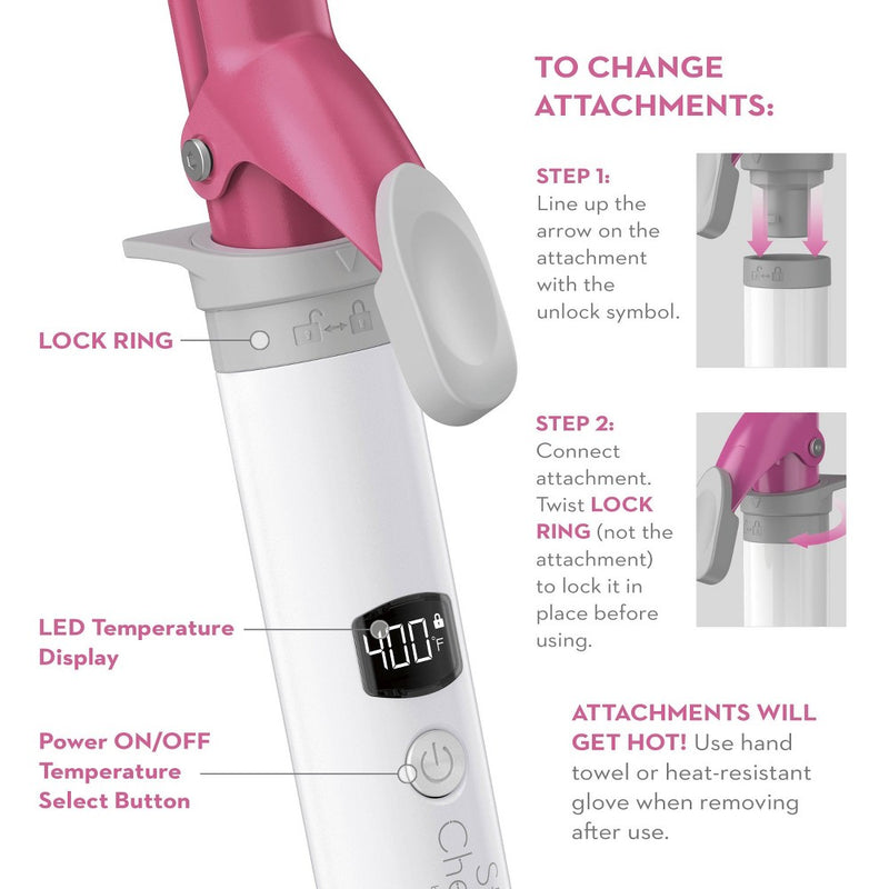 Conair Style Chemistry Starter Kit - Power Handle + Curling Iron - 1"