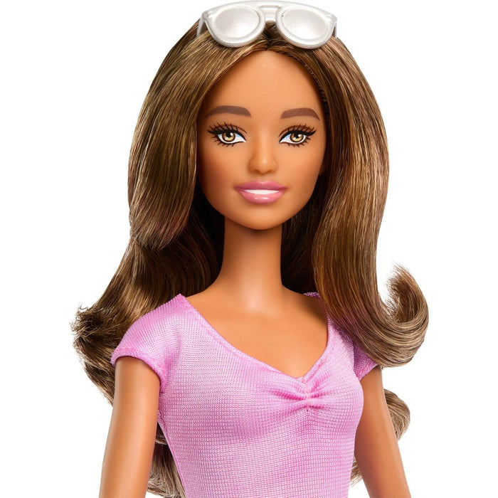 Barbie 12.7" Fashionistas Doll Brown Hair/Brown Eyes Blind Doll