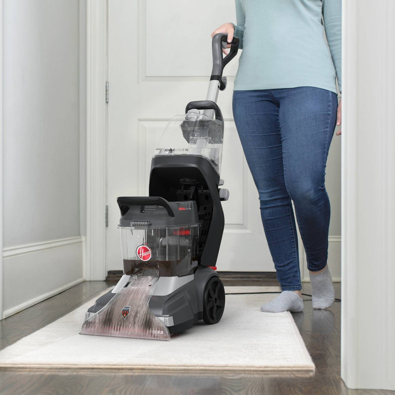 Hoover PowerScrub XL Pet Carpet Cleaner Appliance: Electric, 12" Path, Detachable Steamer, 0.8 Gal Tank, 23' Cord (LOCAL PICKUP ONLY)