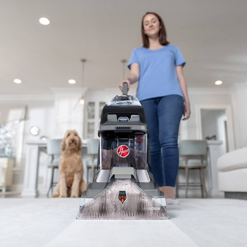 Hoover PowerScrub XL Pet Carpet Cleaner Appliance: Electric, 12" Path, Detachable Steamer, 0.8 Gal Tank, 23' Cord (LOCAL PICKUP ONLY)