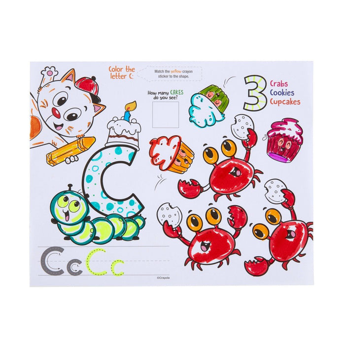 Crayola Lil' Learners Activity Pad 10"x 8"