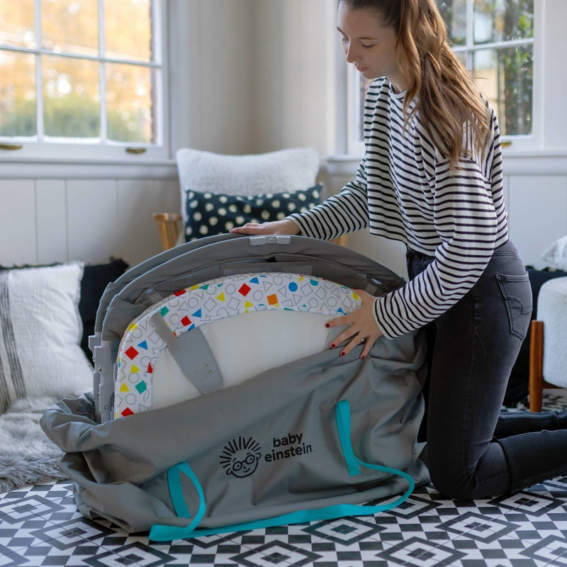 Baby Einstein Kick and Snooze Playard - Gray (LOCAL PICKUP ONLY)