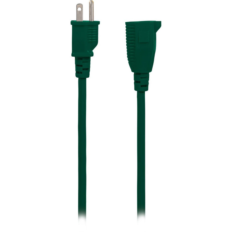 GE 1-Outlet Grounded Extension Cord Outdoor 16AWG 40' Green: 13A, 3-Conductor, Lifetime Warranty, 40ft Length