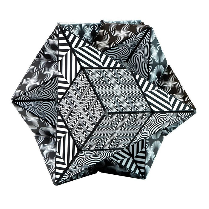 Shashibo Black and White Fidget and Sensory Toy