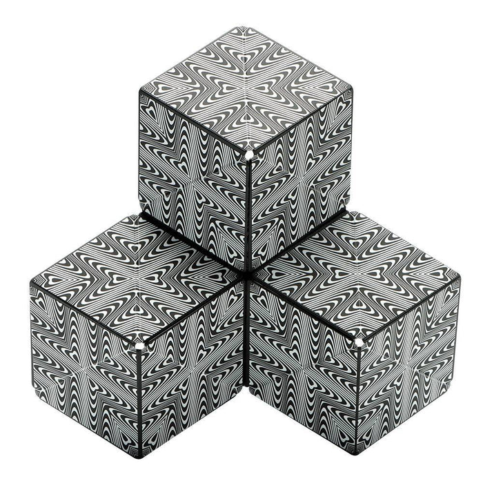 Shashibo Black and White Fidget and Sensory Toy