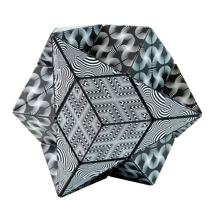 Shashibo Black and White Fidget and Sensory Toy