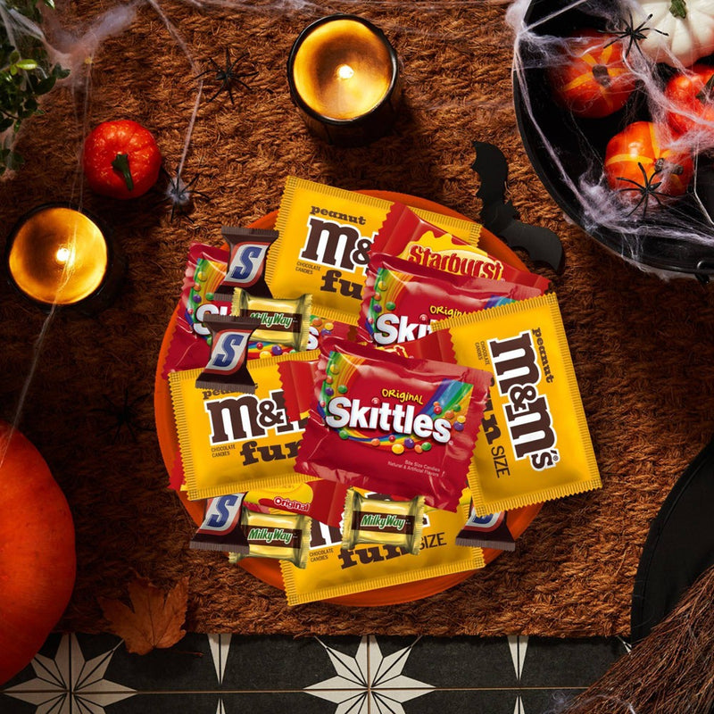 Skittles, Starburst, Snickers, M&M's & Milky Way Variety- 120Ct - BBD:06/26