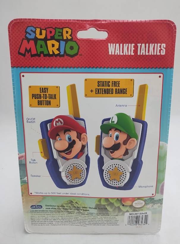 Nintendo Super Mario Walkie Talkies
