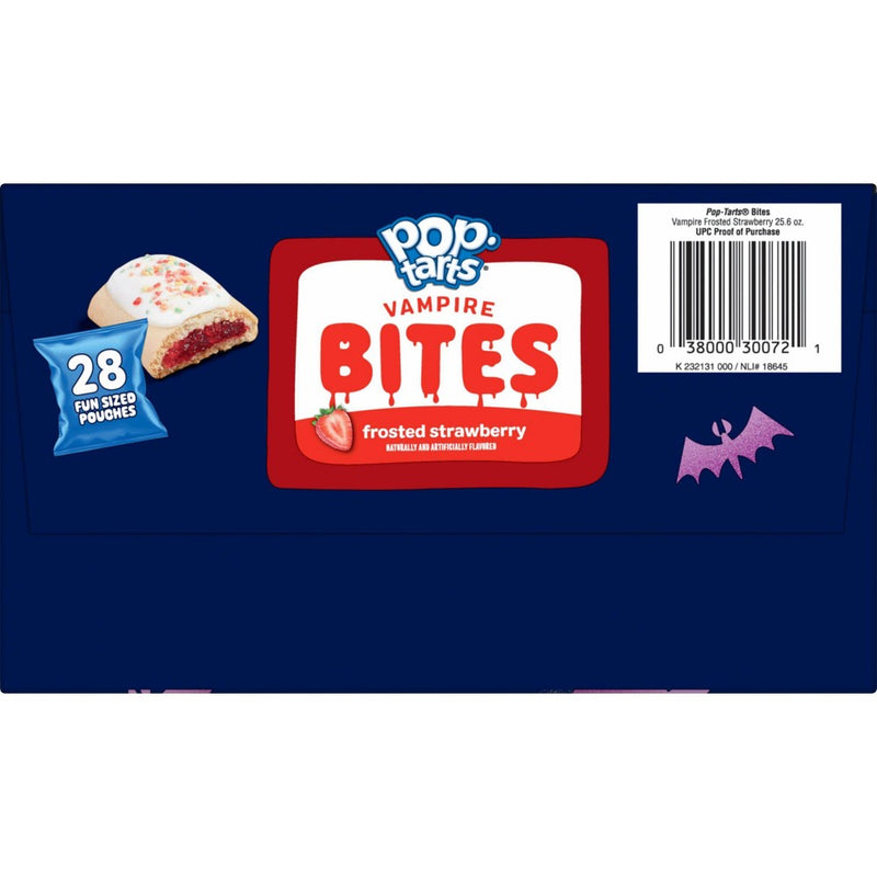 Pop-Tarts Bites Frosted Strawberry Vampire Bites - 28ct / 25.6oz
