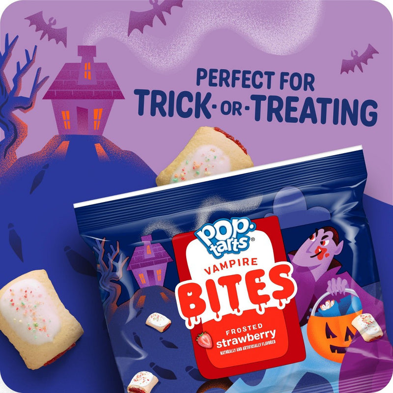 Pop-Tarts Bites Frosted Strawberry Vampire Bites - 28ct / 25.6oz