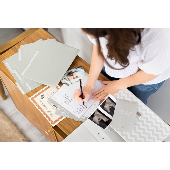 Pearhead Baby's File Keeper - Gray