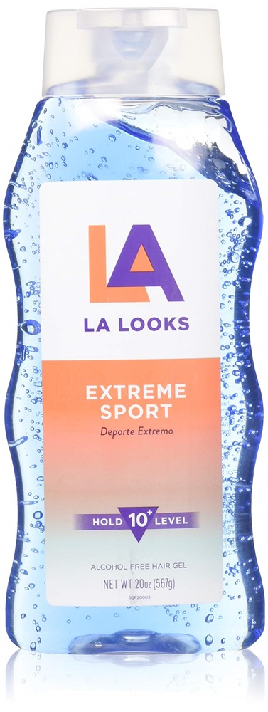 LA Looks Gel #10 Extreme Sport Tri-Active Hold, Blue, 20 Ounce