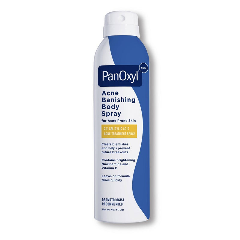 PanOxyl Acne Banishing Body Spray 2% Salicylic Acid - 6oz