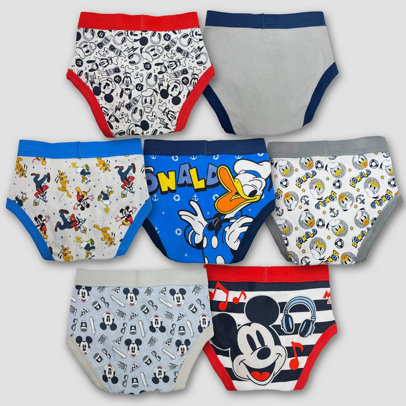 Toddler Boys' Mickey Mouse 7pk Briefs - 2T-3T