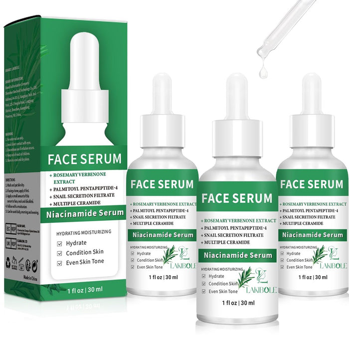 5% Niacinamide Serum With 4% Rosemary Verbena Extract For Harmonized Hydration & Skin Tone (1Fl.Oz/30Ml Each)