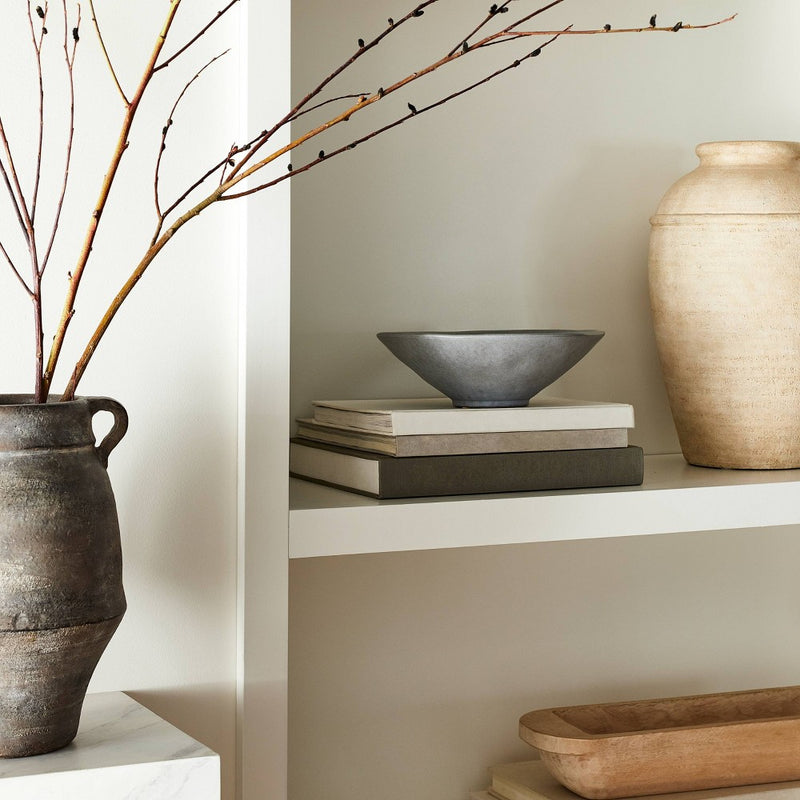 Ceramic Slate Bowl Gray - Threshold designed with Studio McGee