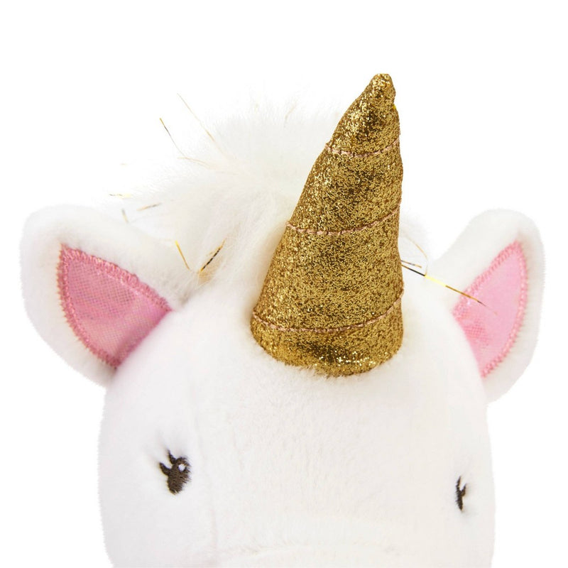 FAO Schwarz 12" Glow Brights Ballerina Unicorn Plush