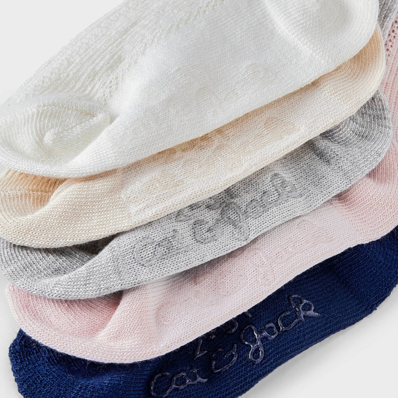 Toddler Girls' 6pk Crew Socks - Cat & Jack 2T-3T