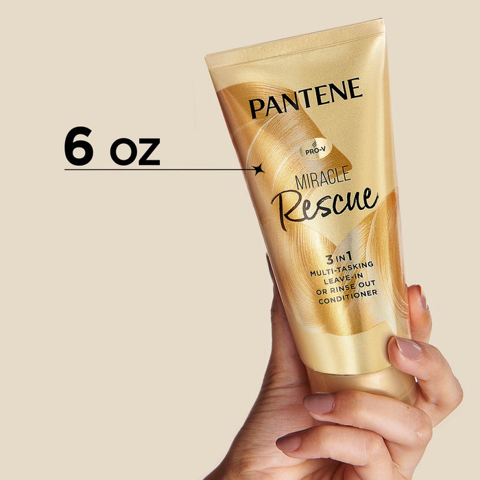 Pantene Pro-V Miracles 3-in-1 Multi-Tasking Conditioner Leave-in Detangler and Heat Protectant - 6 fl oz