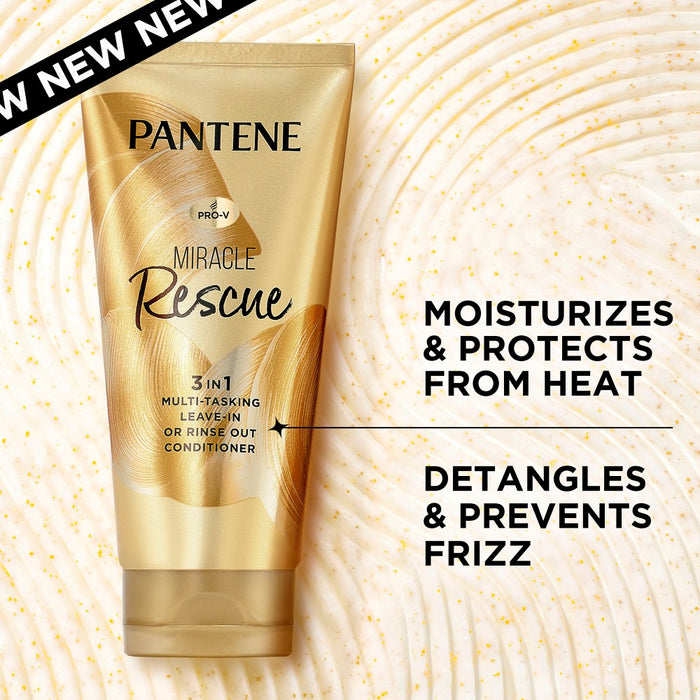 Pantene Pro-V Miracles 3-in-1 Multi-Tasking Conditioner Leave-in Detangler and Heat Protectant - 6 fl oz