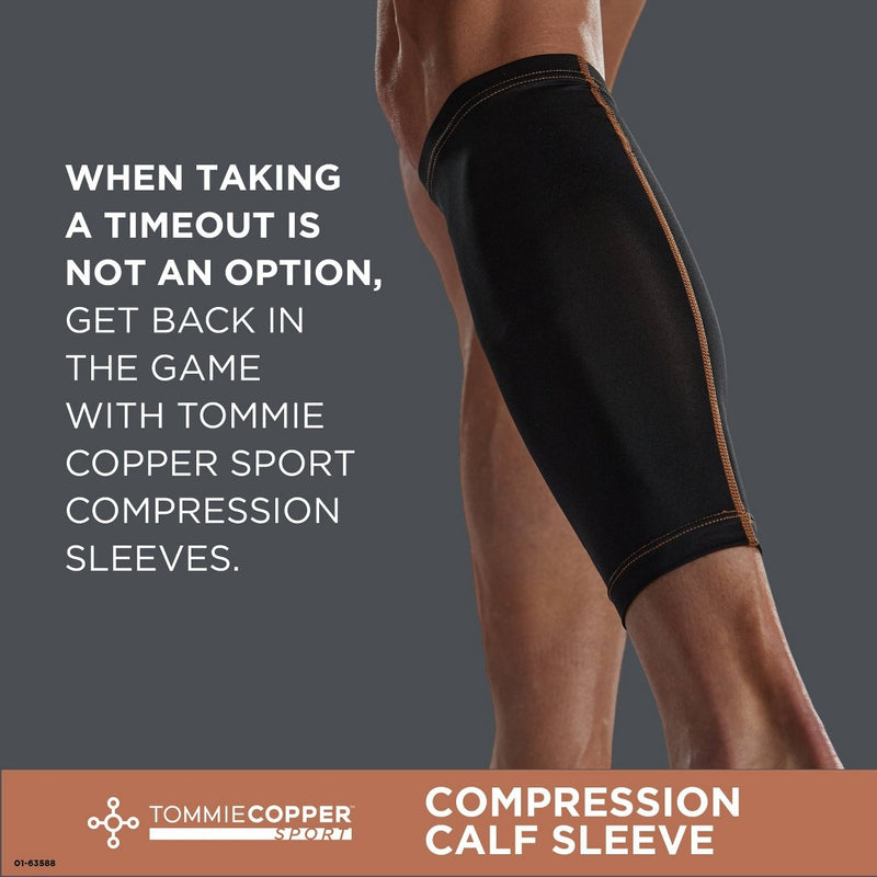 Tommie Copper Sport Compression Calf Sleeve - L/XL