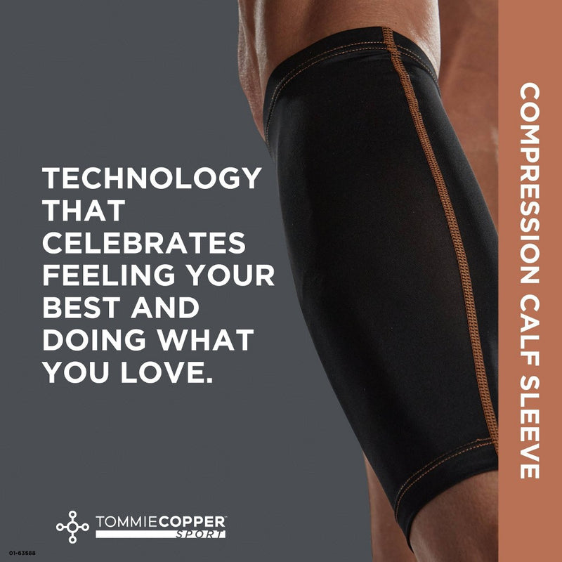 Tommie Copper Sport Compression Calf Sleeve - L/XL